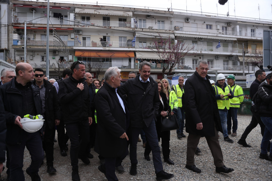 [385757] ΕΠΙΣΚΕΨΗ ΤΟΥ ΠΡΩΘΥΠΟΥΡΓΟΥ ΚΥΡΙΑΚΟΥ ΜΗΤΣΟΤΑΚΗ ΣΤΗΝ ΘΕΣΣΑΛΟΝΙΚΗ (EUROKINISSI)