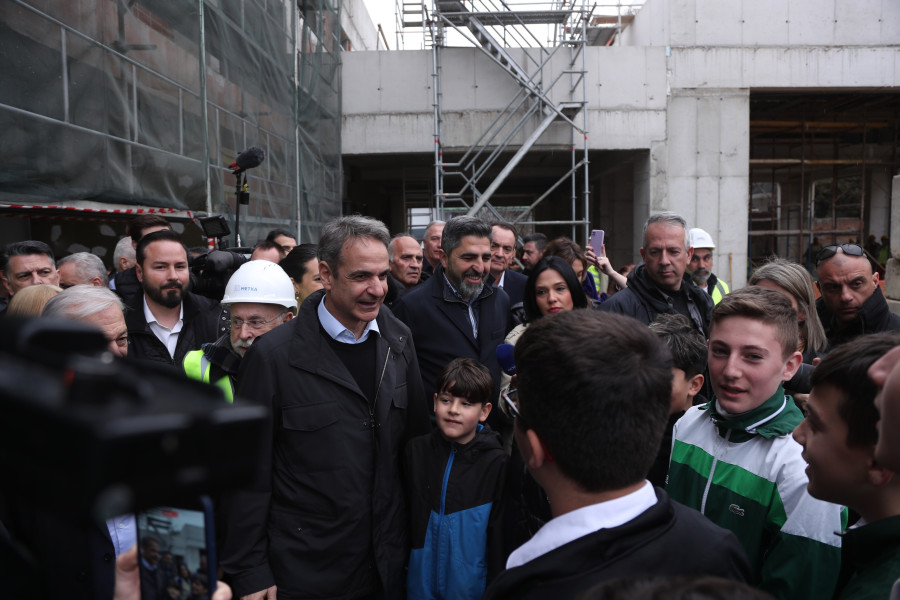 [385757] ΕΠΙΣΚΕΨΗ ΤΟΥ ΠΡΩΘΥΠΟΥΡΓΟΥ ΚΥΡΙΑΚΟΥ ΜΗΤΣΟΤΑΚΗ ΣΤΗΝ ΘΕΣΣΑΛΟΝΙΚΗ (EUROKINISSI)