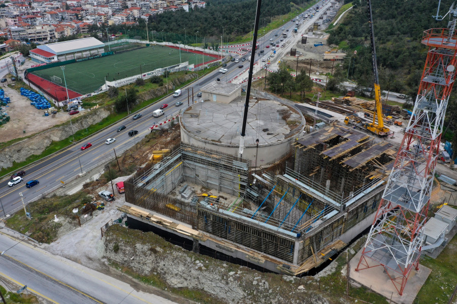 [385763] ΚΑΤΑΣΚΕΥΗ ΤΟΥ FLYOVER ΣΤΟΝ ΠΕΡΙΦΕΡΕΙΑΚΟ ΘΕΣΣΑΛΟΝΙΚΗΣ(EUROKINISSI/ΛΙΑ ΦΩΚΑ)