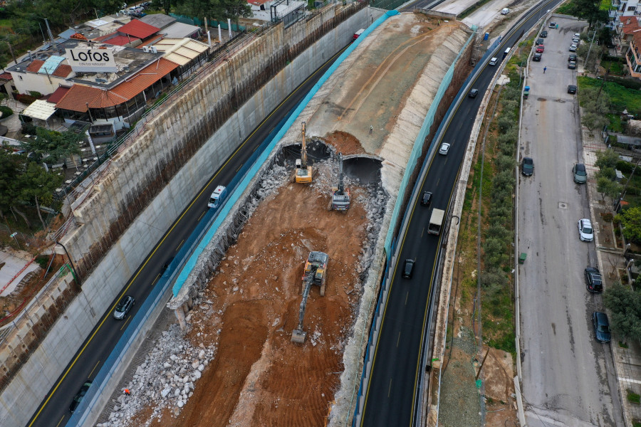 [385763] ΚΑΤΑΣΚΕΥΗ ΤΟΥ FLYOVER ΣΤΟΝ ΠΕΡΙΦΕΡΕΙΑΚΟ ΘΕΣΣΑΛΟΝΙΚΗΣ(EUROKINISSI/ΛΙΑ ΦΩΚΑ)