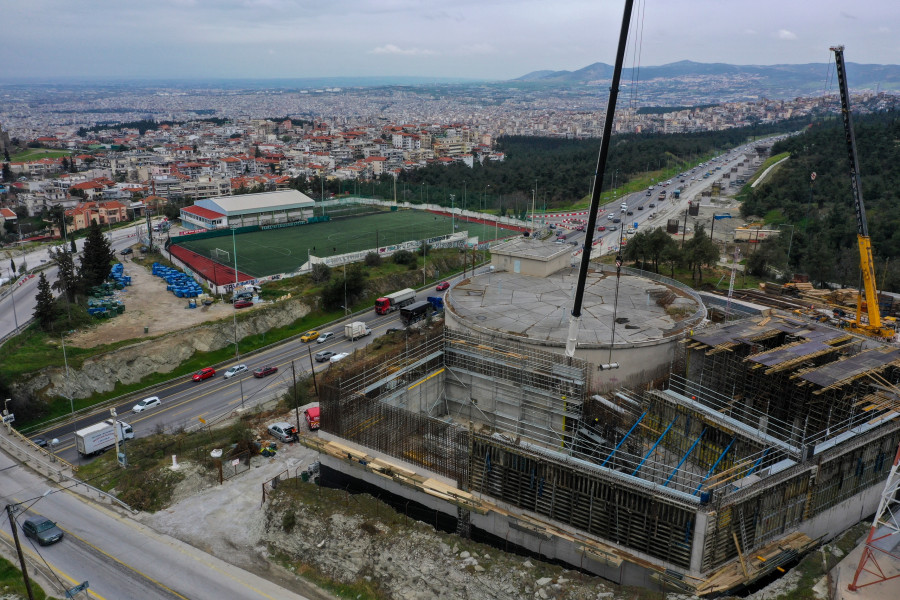 [385763] ΚΑΤΑΣΚΕΥΗ ΤΟΥ FLYOVER ΣΤΟΝ ΠΕΡΙΦΕΡΕΙΑΚΟ ΘΕΣΣΑΛΟΝΙΚΗΣ(EUROKINISSI/ΛΙΑ ΦΩΚΑ)