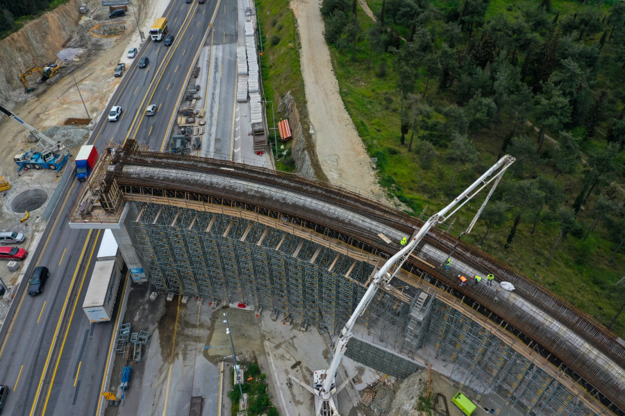 [385763] ΚΑΤΑΣΚΕΥΗ ΤΟΥ FLYOVER ΣΤΟΝ ΠΕΡΙΦΕΡΕΙΑΚΟ ΘΕΣΣΑΛΟΝΙΚΗΣ(EUROKINISSI/ΛΙΑ ΦΩΚΑ)