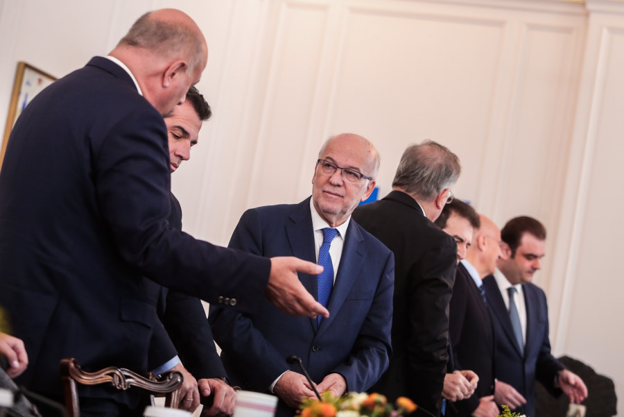 [385797] ΣΥΝΕΔΡΙΑΣΗ ΤΟΥ ΥΠΟΥΡΓΙΚΟΥ ΣΥΜΒΟΥΛΙΟΥ (ΣΩΤΗΡΗΣ ΔΗΜΗΤΡΟΠΟΥΛΟΣ/EUROKINISSI)