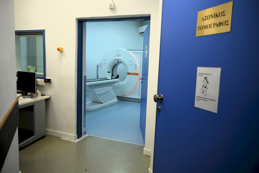 ΠΑΡΟΥΣΙΑ ΥΕΘΑ ΝΙΚΟΥ ΔΕΝΔΙΑ ΣΤΗΝ ΤΕΛΕΤΗ ΕΓΚΑΙΝΙΩΝ ΝΕΟΥ ΑΞΟΝΙΚΟΥ ΤΟΜΟΓΡΑΦΟΥ ΣΤΟ ΝΝΑ (ΥΠΕΘΑ/ΔΝΣΗ ΕΝΗΜΕΡΩΣΗΣ/EUROKINISSI)