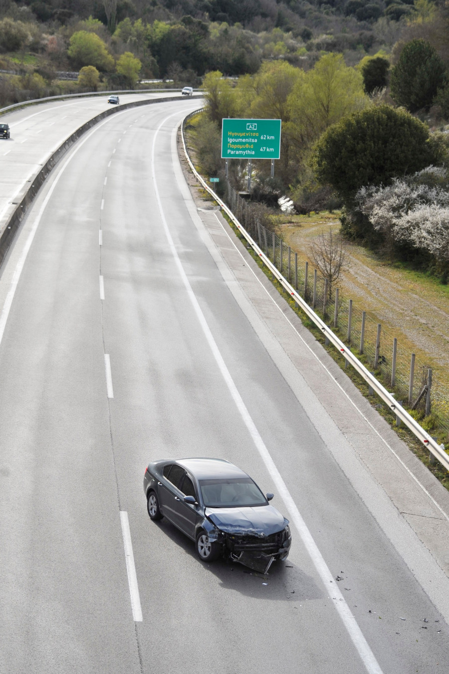 ΤΡΟΧΑΙΟ ΔΥΣΤΥΧΗΜΑ ΜΕ ΔΥΟ ΝΕΚΡΟΥΣ ΚΑΙ ΤΡΕΙΣ ΤΡΑΥΜΑΤΙΕΣ ΣΤΗΝ ΕΓΝΑΤΙΑ ΟΔΟ ΣΤΟ ΡΕΥΜΑ ΚΥΚΛΟΦΟΡΙΑΣ ΑΠΟ ΙΩΑΝΝΙΝΑ ΠΡΟΣ ΗΓΟΥΜΕΝΙΤΣΑ