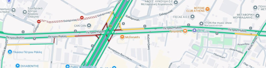 Πτώση δέντρου στην οδό Πειραιώς – Διακοπή κυκλοφορίας και μεγάλες καθυστερήσεις προς Πειραιά