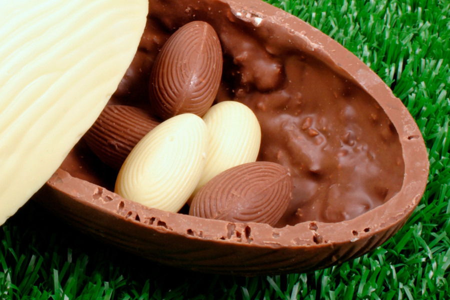 σοκολατενια πσχαλινα αυγα