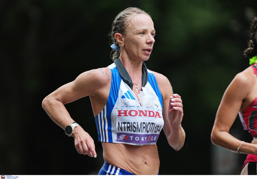 ΝΤΡΙΣΜΠΙΩΤΗ <br>35 ΧΛΜ ΒΑΔΗΝ <br>ΠΑΓΚΟΣΜΙΟ ΠΡΩΤΑΘΛΗΜΑ ΣΤΙΒΟΥ <br>TOKIO 2025