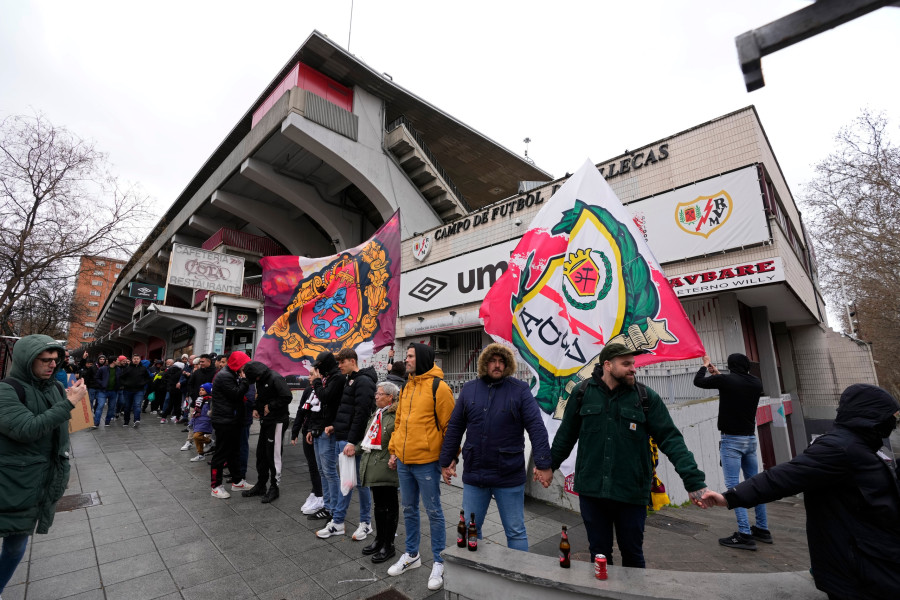 Spain Soccer Rayo Vallecano