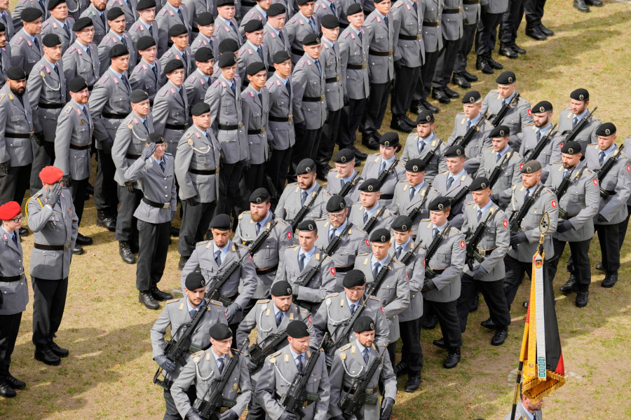 Germany Army Recruits