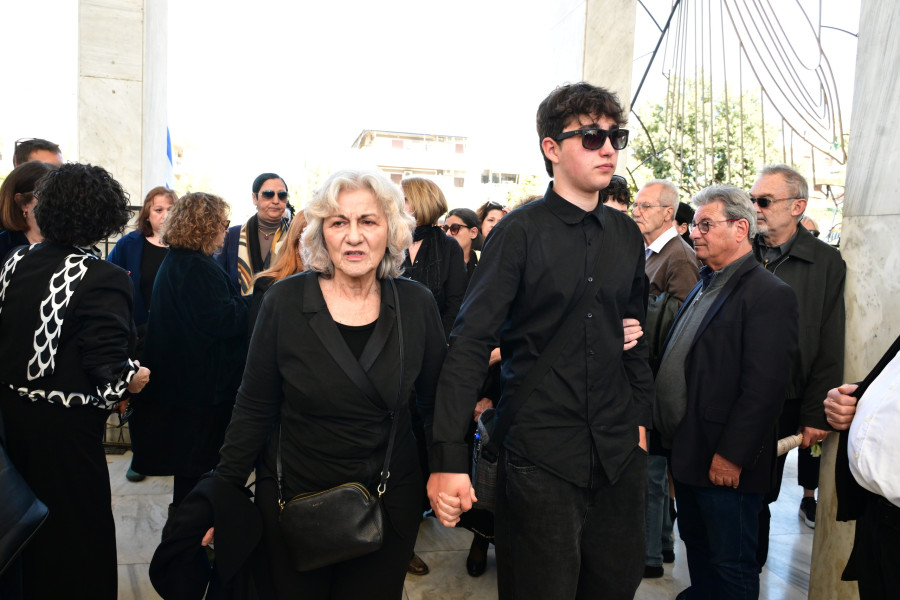 [386126] ΠΟΛΙΤΙΚΗ ΚΗΔΕΙΑ ΤΟΥ ΒΑΣΙΛΗ ΡΙΖΟΥ (ΤΑΤΙΑΝΑ ΜΠΟΛΑΡΗ/EUROKINISSI)