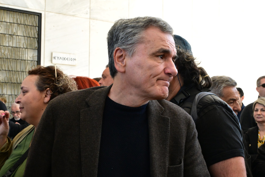 [386126] ΠΟΛΙΤΙΚΗ ΚΗΔΕΙΑ ΤΟΥ ΒΑΣΙΛΗ ΡΙΖΟΥ (ΤΑΤΙΑΝΑ ΜΠΟΛΑΡΗ/EUROKINISSI)