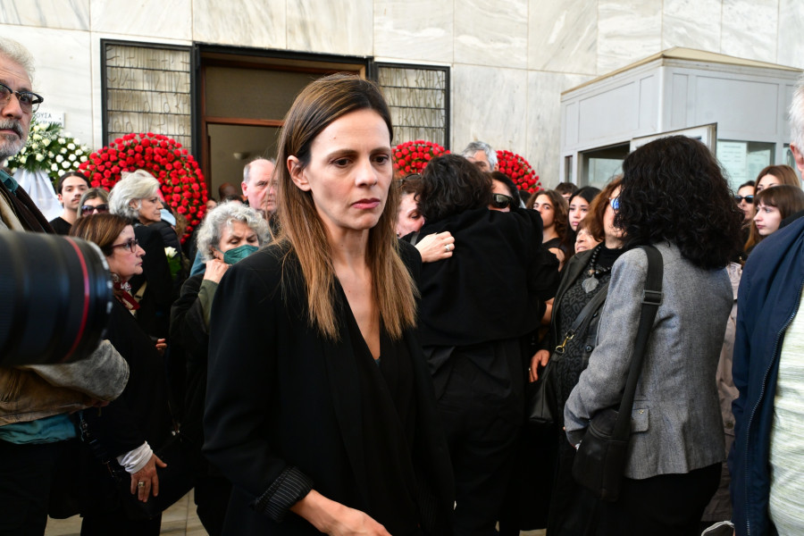 [386126] ΠΟΛΙΤΙΚΗ ΚΗΔΕΙΑ ΤΟΥ ΒΑΣΙΛΗ ΡΙΖΟΥ (ΤΑΤΙΑΝΑ ΜΠΟΛΑΡΗ/EUROKINISSI)