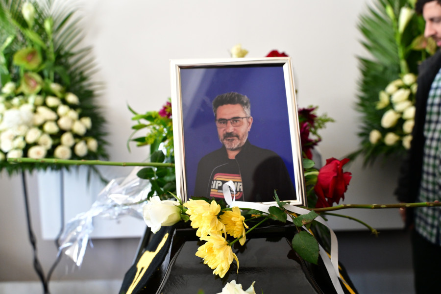 [386126] ΠΟΛΙΤΙΚΗ ΚΗΔΕΙΑ ΤΟΥ ΒΑΣΙΛΗ ΡΙΖΟΥ (ΤΑΤΙΑΝΑ ΜΠΟΛΑΡΗ/EUROKINISSI)