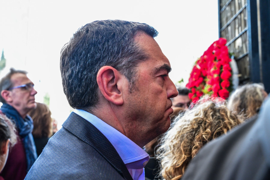 [386126] ΠΟΛΙΤΙΚΗ ΚΗΔΕΙΑ ΤΟΥ ΒΑΣΙΛΗ ΡΙΖΟΥ (ΤΑΤΙΑΝΑ ΜΠΟΛΑΡΗ/EUROKINISSI)