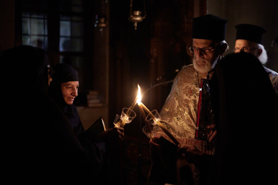 [386243] Ο ΠΡΩΘΥΠΟΥΡΓΟΣ ΚΥΡΙΑΚΟΣ ΜΗΤΣΟΤΑΚΗΣ ΣΤΗΝ ΑΝΑΣΤΑΣΙΜΗ ΑΚΟΛΟΥΘΙΑ ΣΤHN MONH ΑΓ.ΙΩΑΝΝΗ ΠΡΟΔΡΟΜΟΥ ΚΟΡΑΚΙΩΝ ΣΤΑ ΧΑΝΙΑ ΤΗΣ ΚΡΗΤΗΣ (ΔΗΜΗΤΡΗΣ ΠΑΠΑΜΗΤΣΟΣ/Γ.Τ ΠΡΩΘΥΠΟΥΡΓΟΥ/EUROKINISSI)