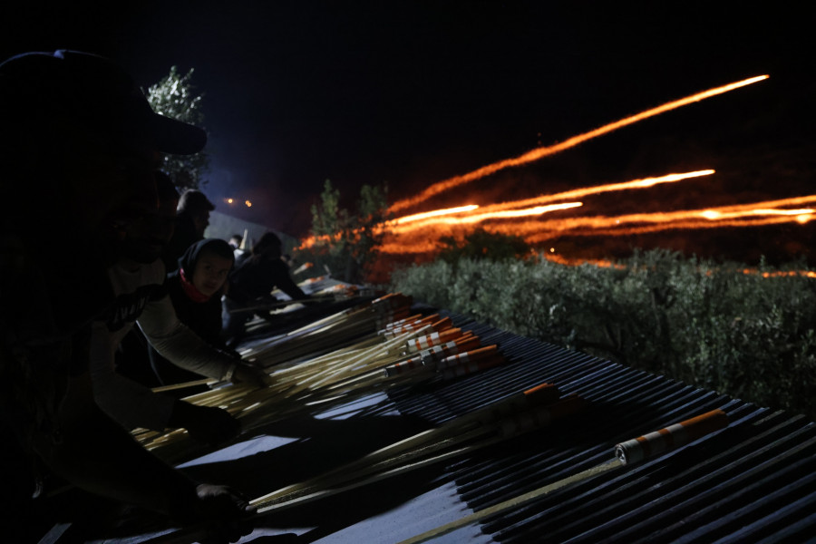 Ο ΡΟΥΚΕΤΟΠΟΛΕΜΟΣ ΤΟ ΒΡΑΔΥ ΤΗΣ ΑΝΑΣΤΑΣΗΣ ΣΤΗΝ ΚΩΜΟΠΟΛΗ ΒΡΟΝΤΑΔΟΣ ΣΤΗΝ ΧΙΟ