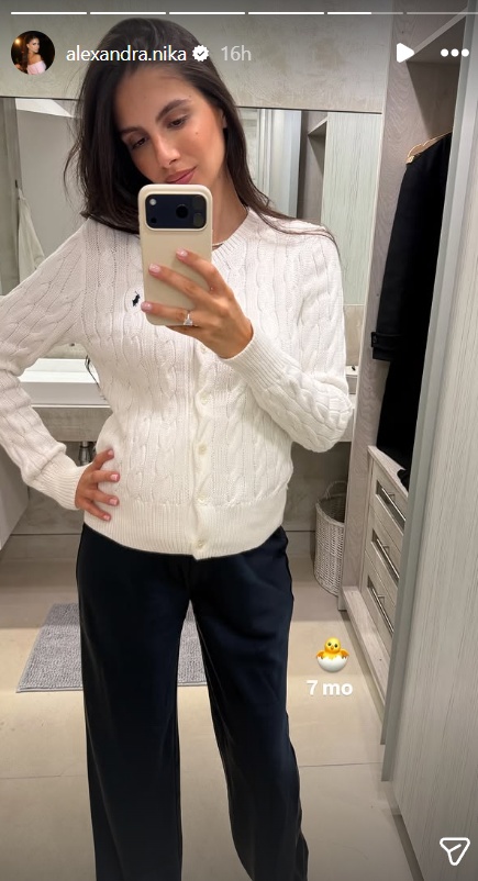 Νίκα - Instagram - έγκυος