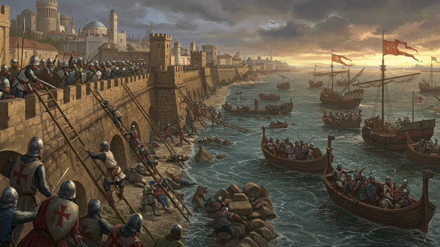 πολιορκία - Κωνσταντινούπολη - 1204