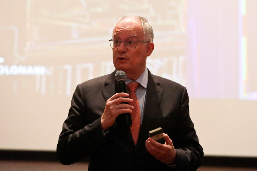 Ο ΠΡΟΕΔΡΟΣ ΤΗΣ ΔΗΜΟΚΡΑΤΙΑΣ ΚΩΝΣΤΑΝΤΙΝΟΣ ΤΑΣΟΥΛΑΣ ΣΤΗΝ ΕΝΑΡΞΗ ΤΩΝ ΕΡΓΑΣΙΩΝ ΤΟΥ ΔΙΕΘΝΟΥΣ ΣΥΝΕΔΡΙΟΥ ΓΙΑ ΤΑ 100 ΧΡΟΝΙΑ ΤΗΣ ΓΕΝΝΑΔΕΙΟΥ ΒΙΒΛΙΟΘΗΚΗΣ ΜΕ ΘΕΜΑ 