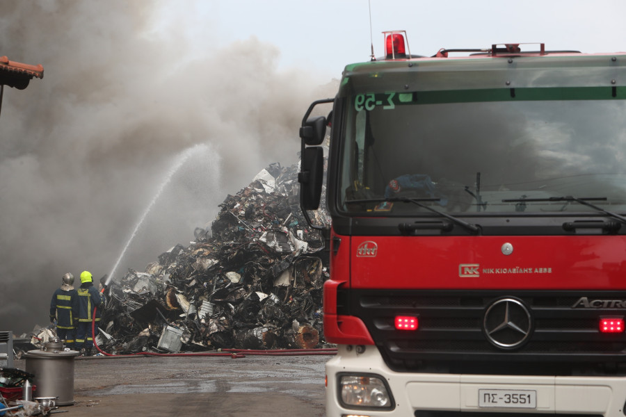 Φωτιά στο Ωραιόκαστρο