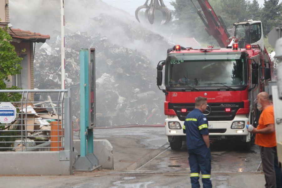 Φωτιά στο Ωραιόκαστρο