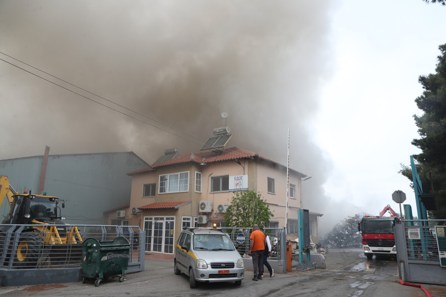 Φωτιά στο Ωραιόκαστρο