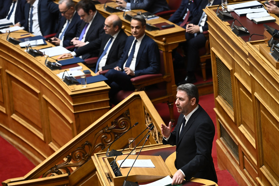 ΚΥΡΙΑΚΟΣ ΜΗΤΣΟΤΑΚΗΣ ΝΙΚΟΣ ΑΝΔΡΟΥΛΑΚΗΣ <br><br>ΚΟΙΝΟΒΟΥΛΕΥΤΙΚΟΣ ΕΛΕΓΧΟΣ - ΝΟΜΟΘΕΤΙΚΗ ΕΡΓΑΣΙΑ <BR>ΣΧΕΔΙΟ ΝΟΜΟΥ ΥΠΟΥΡΓΕΙΟΥ ΟΙΚΟΝΟΜΙΚΩΝ <BR> ΚΥΡΩΣΗ ΤΟΥ ΚΡΑΤΙΚΟΥ ΠΡΟΥΠΟΛΟΓΙΣΜΟΥ ΟΙΚΟΝΟΜΙΚΟΥ ΕΤΟΥΣ 2026 <br><br>5η ΜΕΡΑ