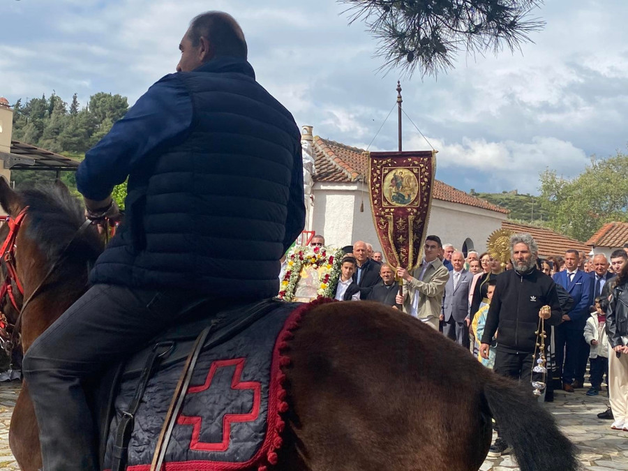 Γόννοι Λάρισας έθιμο Αγίου Γεωργίου