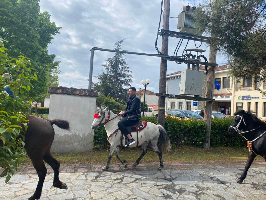 Γόννοι Λάρισας έθιμο Αγίου Γεωργίου