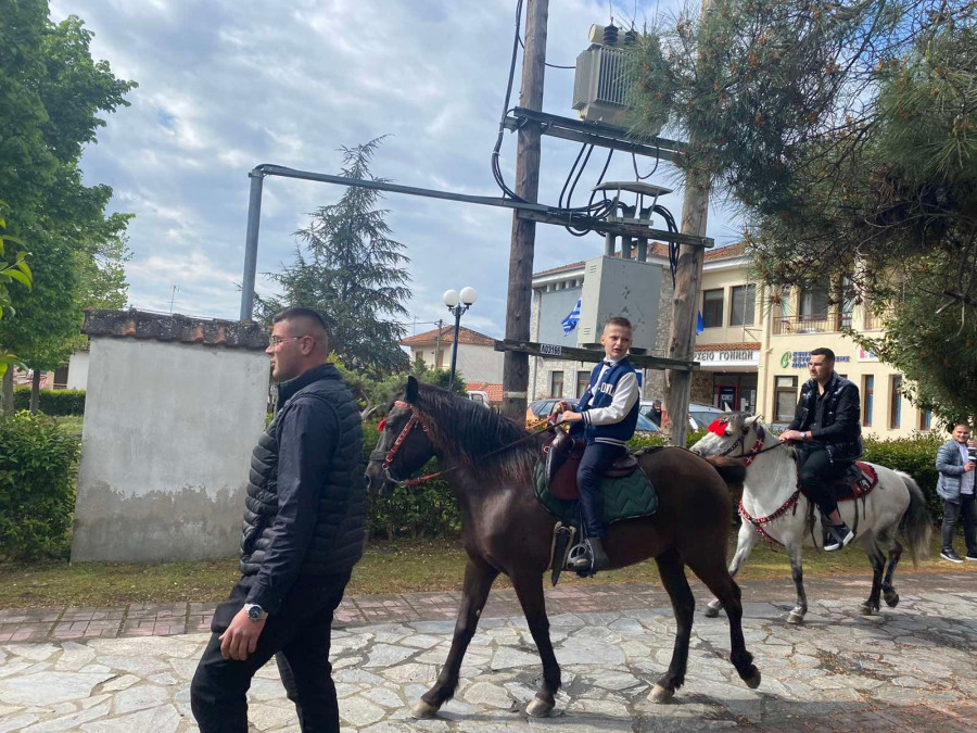 Γόννοι Λάρισας έθιμο Αγίου Γεωργίου
