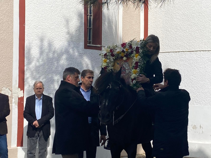 Γόννοι Λάρισας έθιμο Αγίου Γεωργίου