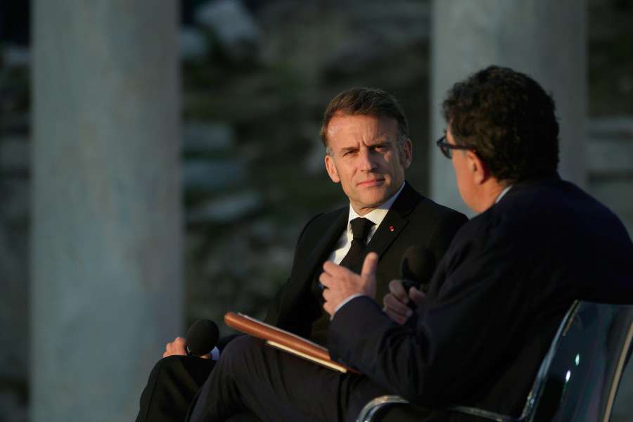 Εμανουέλ Μακρόν Αθήνα