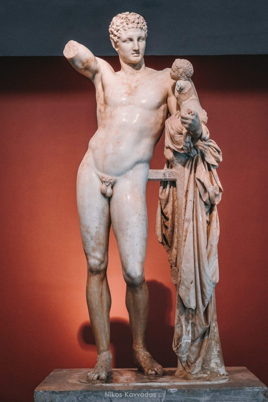 ερμής του πραξιτέλη 