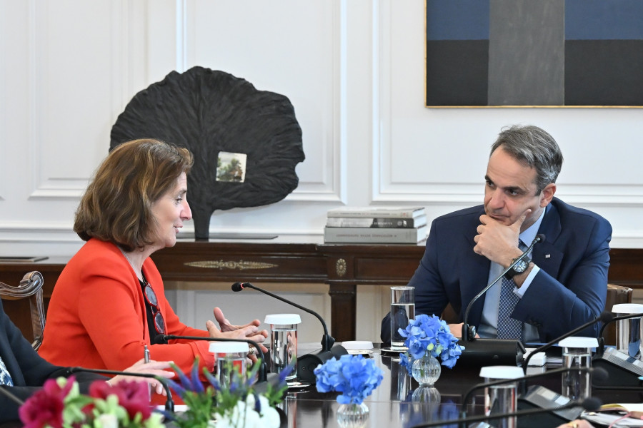 ΣΥΝΑΝΤΗΣΗ ΤΟΥ ΠΡΩΘΥΠΟΥΡΓΟΥ ΚΥΡΙΑΚΟΥ ΜΗΤΣΟΤΑΚΗ ΜΕ ΤΗΝ ΕΚΤΕΛΕΣΤΙΚΗ ΑΝΤΙΠΡΟΕΔΡΟ ΤΗΣ ΕΥΡΩΠΑΙΚΗΣ ΕΠΙΤΡΟΠΗΣ TERESA RIBERA