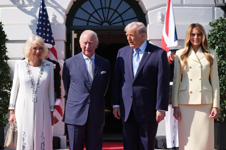 Donald Trump,Melania Trump,King Charles III,Queen Camilla