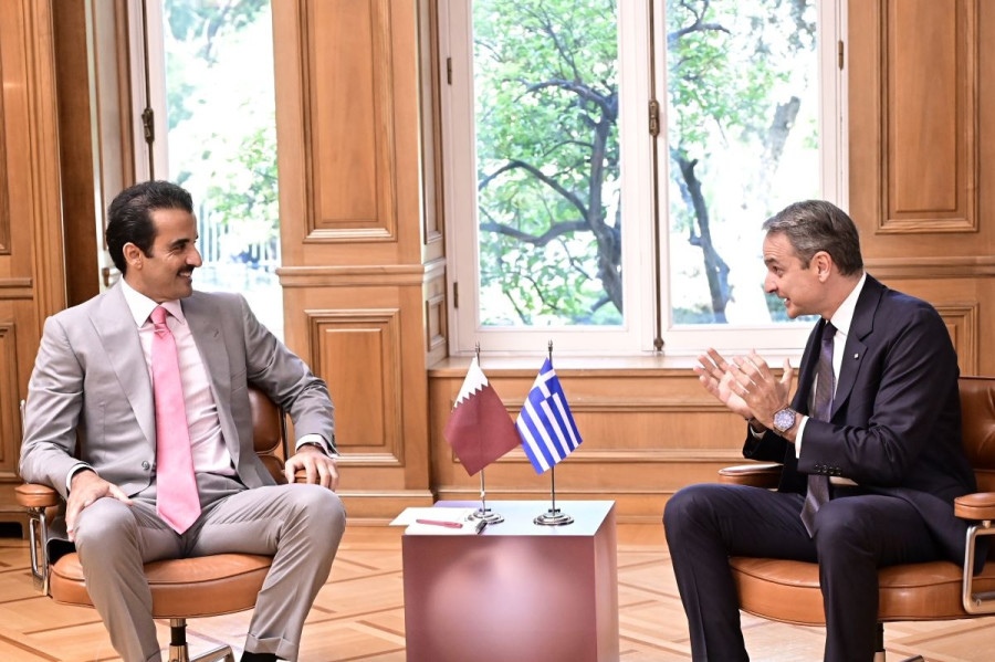  Ταμίμ μπιν Χαμάντ Αλ Θανί Κυριάκος Μητσοτάκης