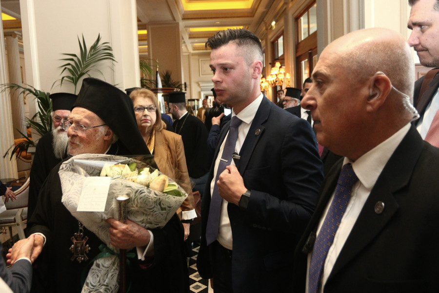 ΑΦΙΞΗ ΣΤΗΝ ΑΘΗΝΑ ΤΟΥ ΟΙΚΟΜΕΝΙΚΟΥ ΠΑΤΡΙΑΡΧΗ--(ΧΡΗΣΤΟΣ ΜΠΟΝΗΣ//EUROKINISSI)