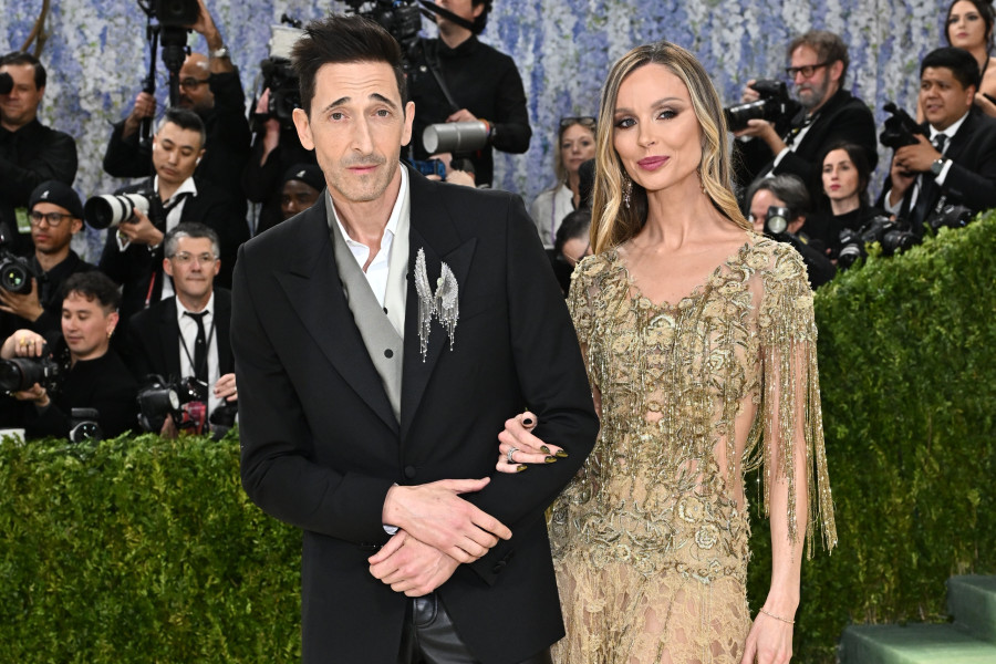 Adrien Brody,Georgina Chapman