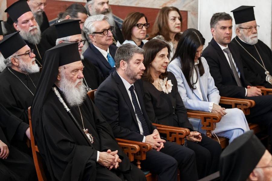 [386822] ΤΕΛΕΤΗ ΑΝΑΓΟΡΕΥΣΗΣ ΤΟΥ ΕΥΑΓΓΕΛΟΥ ΒΕΝΙΖΕΛΟΥ ΣΕ ΕΠΙΤΙΜΟ ΔΙΔΑΚΤΟΡΑ ΤΗΣ ΝΟΜΙΚΗΣ ΚΑΙ ΤΗΣ ΘΕΟΛΟΓΙΚΗΣ ΣΧΟΛΗΣ ΤΟΥ ΕΚΠΑ (ΓΙΑΝΝΗΣ ΠΑΝΑΓΟΠΟΥΛΟΣ/EUROKINISSI)
