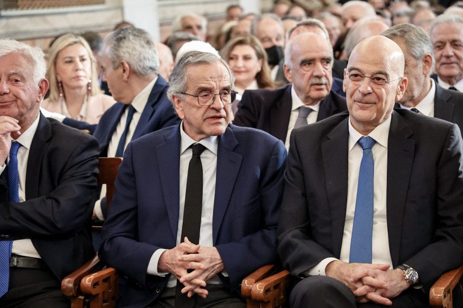 [386822] ΤΕΛΕΤΗ ΑΝΑΓΟΡΕΥΣΗΣ ΤΟΥ ΕΥΑΓΓΕΛΟΥ ΒΕΝΙΖΕΛΟΥ ΣΕ ΕΠΙΤΙΜΟ ΔΙΔΑΚΤΟΡΑ ΤΗΣ ΝΟΜΙΚΗΣ ΚΑΙ ΤΗΣ ΘΕΟΛΟΓΙΚΗΣ ΣΧΟΛΗΣ ΤΟΥ ΕΚΠΑ (ΓΙΑΝΝΗΣ ΠΑΝΑΓΟΠΟΥΛΟΣ/EUROKINISSI)