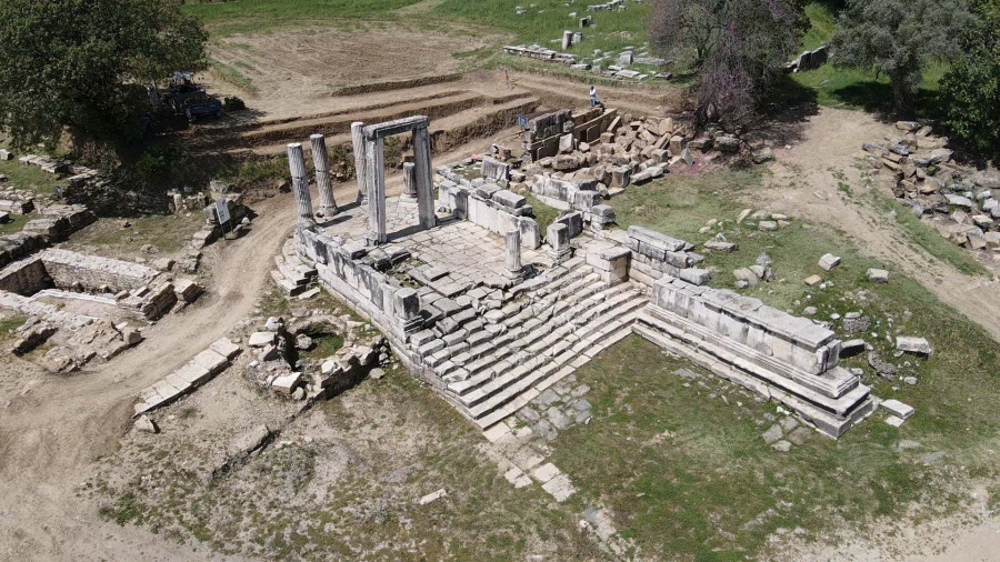 Ο ιερός αρχαιολογικός χώρος στη Λάγινα Τουρκίας