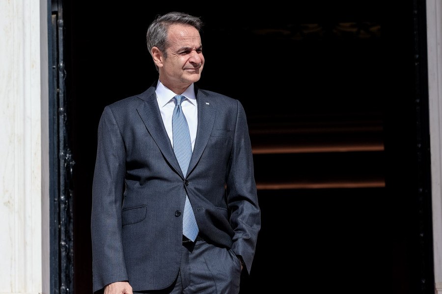 ΣΥΝΑΝΤΗΣΗ ΤΟΥ ΠΡΩΘΥΠΟΥΡΓΟΥ ΚΥΡΙΑΚΟΥ ΜΗΤΣΟΤΑΚΗ ΜΕ ΤΟΝ ΟΙΚΟΥΜΕΝΙΚΟ ΠΑΤΡΙΑΡΧΗ ΒΑΡΘΟΛΟΜΑΙΟ (ΓΙΩΡΓΟΣ ΚΟΝΤΑΡΙΝΗΣ/EUROKINISSI)