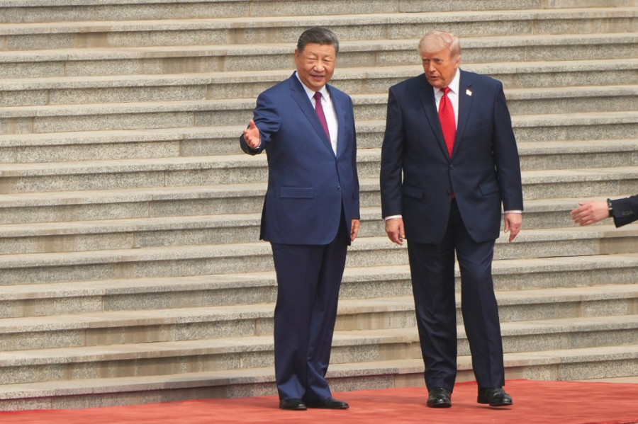 APTOPIX China Trump