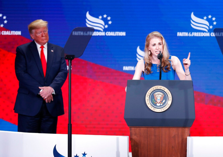 Donald Trump,Natalie Harp