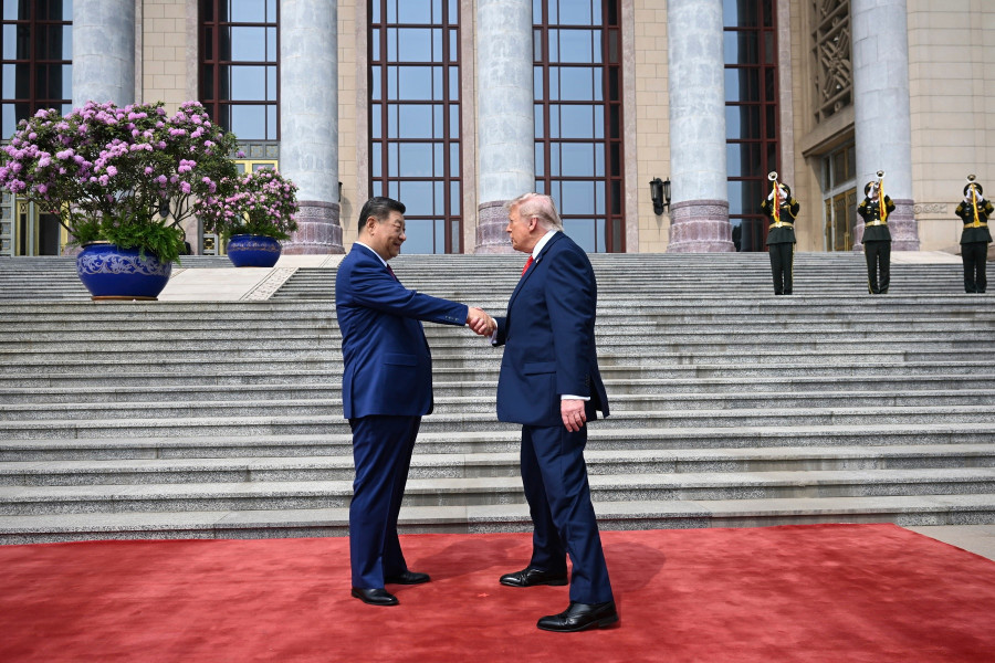 APTOPIX China Trump