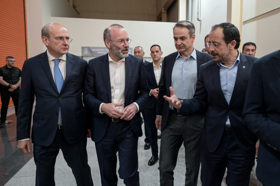 Κυριάκος Μητσοτάκης Νίκος Χριστοδουλίδης