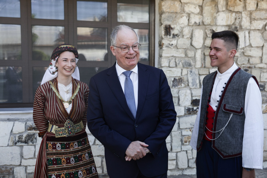 ΕΠΙΣΚΕΨΗ ΤΟΥ ΠΡΟΕΔΡΟΥ ΤΗΣ ΔΗΜΟΚΡΑΤΙΑΣ ΚΩΝΣΤΑΝΤΙΝΟΥ ΤΑΣΟΥΛΑ ΣΤΗ ΠΕΡΙΦΕΡΕΙΑΚΗ ΕΝΟΤΗΤΑ ΕΒΡΟΥ (ΘΟΔΩΡΗΣ ΜΑΝΩΛΟΠΟΥΛΟΣ/ΓΡΑΦΕΙΟ ΤΥΠΟΥ ΠΡΟΕΔΡΙΑΣ ΤΗΣ ΔΗΜΟΚΡΑΤΙΑΣ/EUROKINISSI)