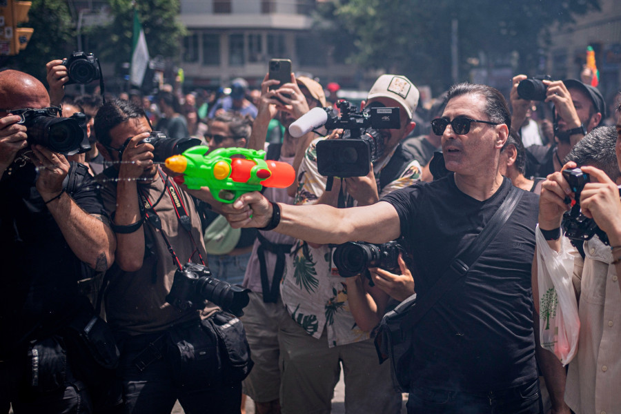 Spain Overtourism Water Guns