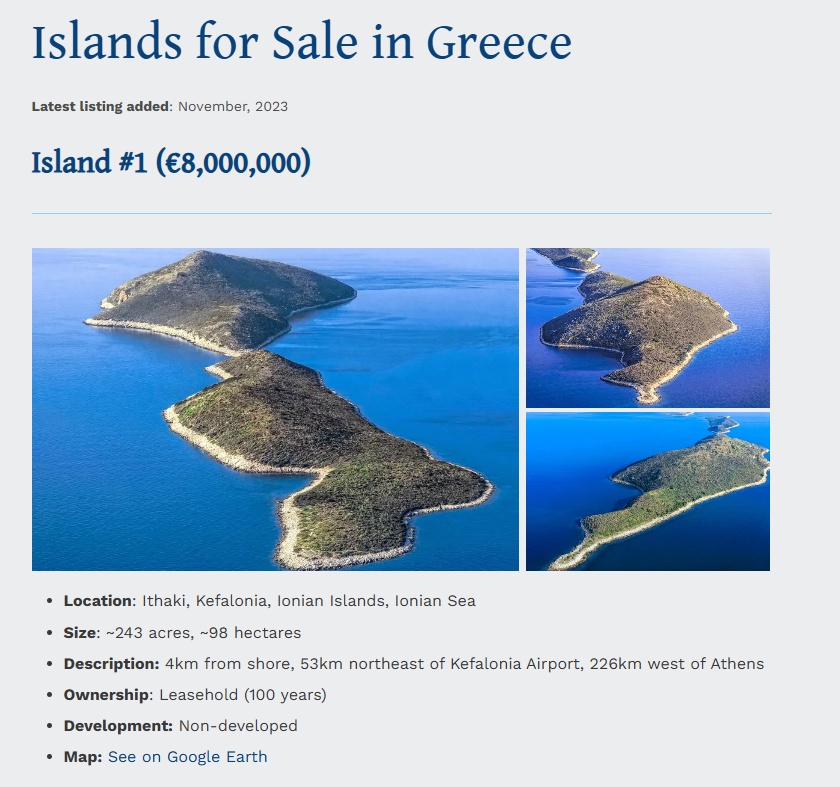 Μάκρη - Νησί